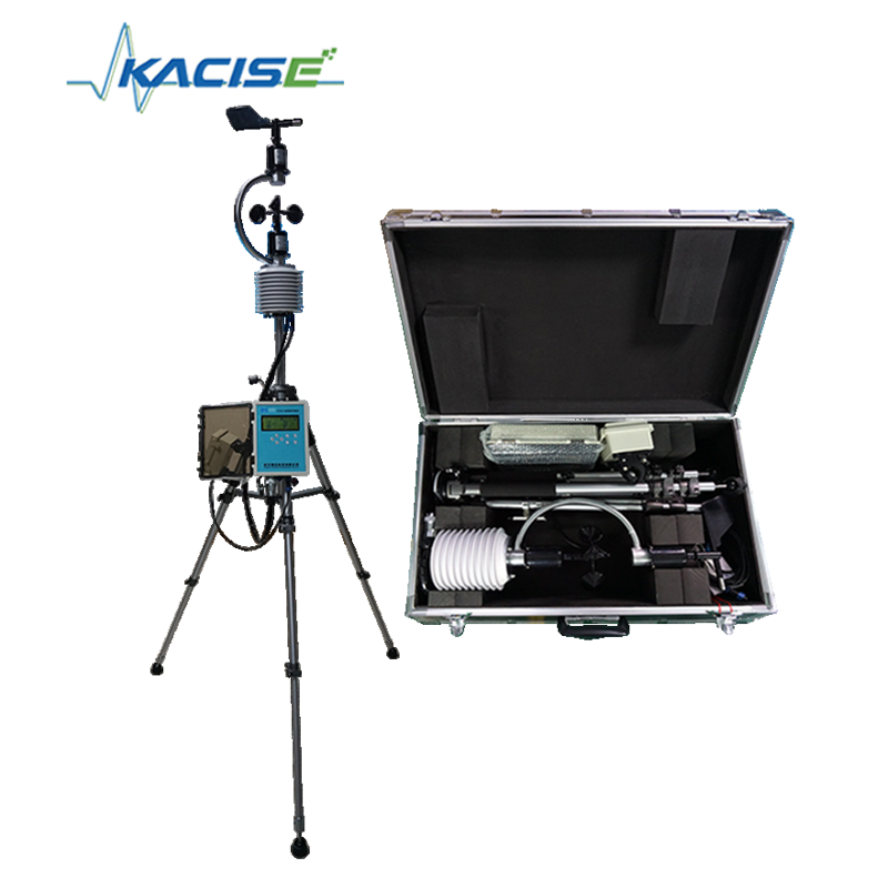 Stasiun Cuaca Portable KQZ-BX dengan Desain Waterproof, Baterai Bawah Tanah, dan Struktur Lipat/Teleskop