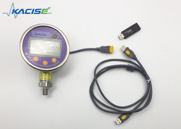 GXPS201C dengan akurasi 0,05% FS dan 4000mAh Baterai Lithium Touch Button Data Logger