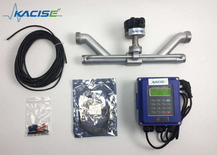 Wall Mount Ultrasonic Flow Meter dengan RS485 MODBUS Dukungan untuk pipa DN15-DN6000