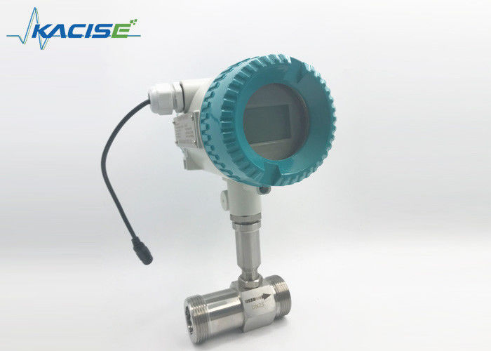 LWGY-25 Turbine Flow Meter dengan output 4-20mA, tekanan 1,6-6,3Mpa, dan perlindungan IP65/IP68