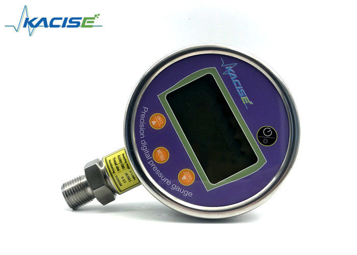 Keakuratan tinggi 0.05% FS Digital Pressure Gauge dengan USB Connected Data Logger dan IP66 Rating