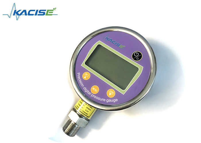 Keakuratan tinggi 0.05% FS Digital Pressure Gauge dengan USB Connected Data Logger dan IP66 Rating