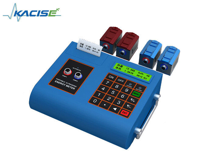Keakuratan Tinggi ± 1% Portable Ultrasonic Flow Meter dengan Komunikasi Modbus RS485 untuk Pengukuran Aliran Air Digital