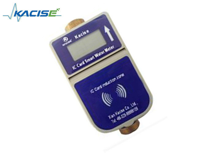 Bahan tembaga Non-kontak Smart Water Meter dengan fungsi prabayar untuk pipa DN15 sampai DN25
