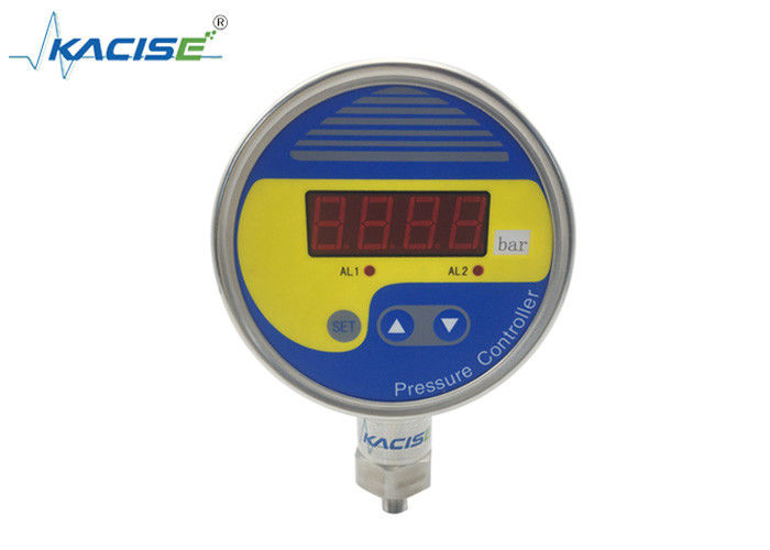 Tekanan puncak digital presisi tinggi dengan presisi ± 0,5% FS 200% kelebihan beban dan layar LED 4 digit