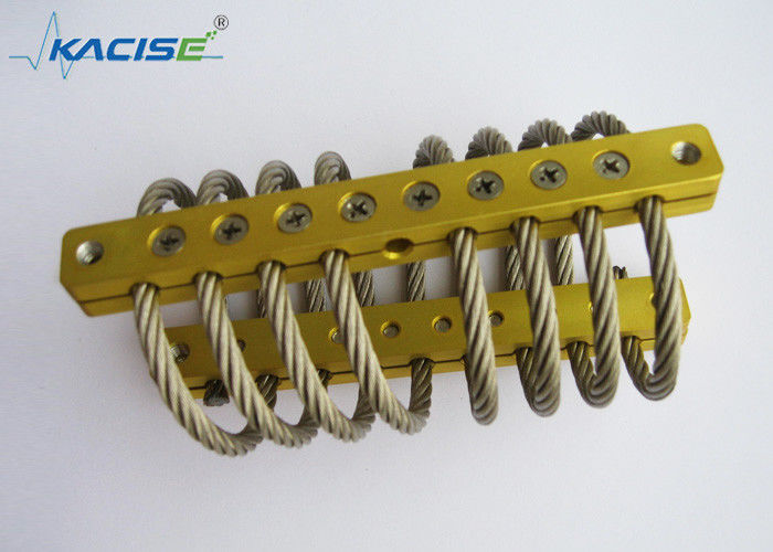 Industrial Wire Rope Vibration Isolator dengan Return Air Function dan 20g/11ms Shock Resistance di stainless steel