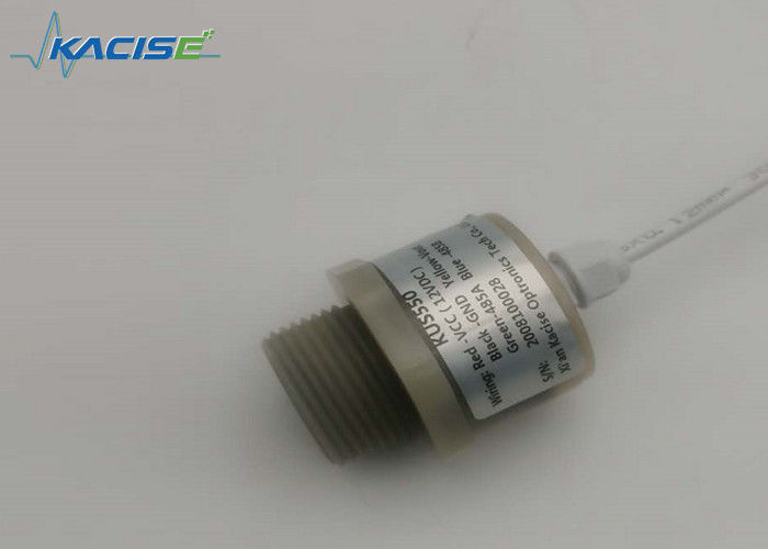 Sensor Transduser Ultrasonik PVDF 100kHz 24V dengan Perlindungan IP68 untuk Pengukuran Tingkat Presisi Tinggi