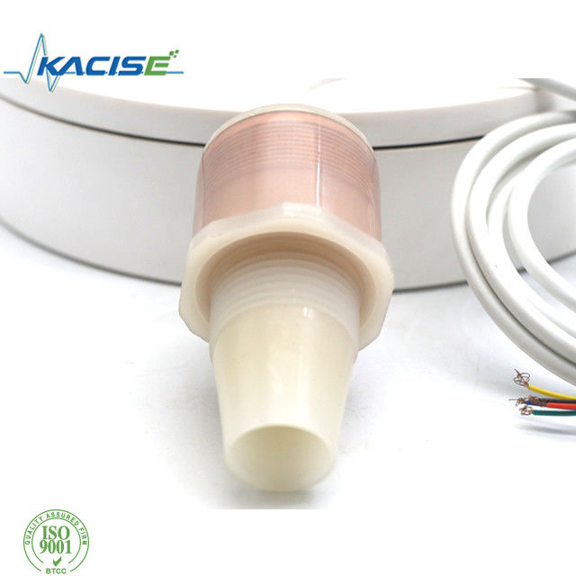 Sensor Transduser Ultrasonik Cangkang PTFE Tahan Air IP67 dengan Frekuensi 25kHz untuk Pengukuran Tingkat Cairan