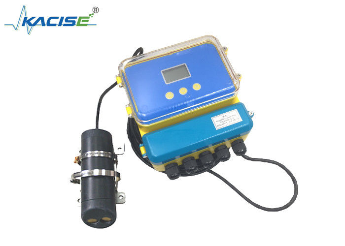 Split Type Ultrasonic Doppler Flow Meter dengan Output RS485 dan Baterai yang Dilengkapi untuk Pengukuran kedalaman air 0.02m  10.00m